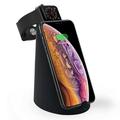 Aspectek Wireless Charger - 10W Qi Fast Wireless Charging Stand/Charging Pad/Charging Dock for iPhone Series Galaxy Series Charger Holder for Apple Watch Series 2 3 4