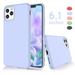 Takfox iPhone 11 Case iPhone11 Protective Case [Frosted] Shockproof Case Liquid Silicone Gel Rubber Case Slim Soft TPU Bumper Ultra Thin Matte Cell Phone Case Cover For iPhone11 6.1 Purple