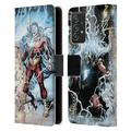 Head Case Designs Officially Licensed Justice League DC Comics Shazam Comic Book Art New 52 Leather Book Case Compatible with Samsung Galaxy A52 / A52s / 5G (2021)