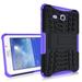 Goldcherry For Galaxy Tab E Lite 7 Case Tab 3 Lite 7 Case Hybrid Armor with Stand Detachable Dual Layer Protective Shell Hard Back for Galaxy Tab E Lite SM-T113/Tab 3 Lite 7 SM-T110 Tablet(Purple)