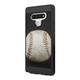 Capsule Case Compatible with LG Stylo 6 [Alpha Hybrid Layer Slick Shockproof Full Body Protection Black Case Phone Cover] for LG Stylo 6 LMQ730 All Phone Carriers (Baseball)