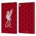 Head Case Designs Officially Licensed Liverpool Football Club Crest & Liverbird 2 Red Leather Book Wallet Case Cover Compatible with Apple iPad Pro 10.5 (2017)