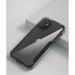 AMZER Ultra Hybrid Slim Case for iPhone 12 with Transparent Hard Back ShockProof Bumper - Clear