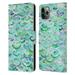 Head Case Designs Officially Licensed Micklyn Le Feuvre Marble Patterns Mosaic In Mint Quartz And Jade Leather Book Wallet Case Compatible with Apple iPhone 11 Pro Max