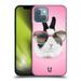 Head Case Designs Funny Animals Pretty Bunny In Sunglasses Hard Back Case Compatible with Apple iPhone 13