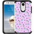 LG Aristo Case LG K8 (2017) Case LG Rebel 2 Case LG Phoenix 3 Case LG Fortune Case - Armatus Gear (TM) Slim Hybrid Case Dual Layer Protective Phone Cover