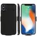 iPhone X Battery Case iPhone X 5000mAh Slim Juicer Extended Battery Case Rechargeable Charging Case with Stand for iPhone X