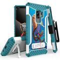 Galaxy S9 Plus Case Trishield Durable Rugged Heavy Duty Phone Cover [ Belt Clip Holster] And Built in kickstand For Samsung Galaxy S9 Plus - Printed Seahorses