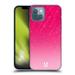 Head Case Designs Neon Rain Ombre Pink Soft Gel Case Compatible with Apple iPhone 13