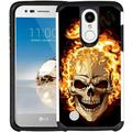 LG Aristo Case LG K8 (2017) Case LG Rebel 2 Case LG Phoenix 3 Case LG Fortune Case - Armatus Gear (TM) Slim Hybrid Case Dual Layer Protective Phone Cover