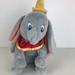 Disney Toys | Disney Store Dumbo Elephant Large 15" Plush Toy | Color: Gray | Size: 15"
