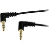 StarTech 6 Slim 3.5mm Right Angle Stereo Audio Cable M/M