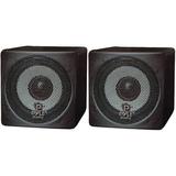 Pyle HomeÂ® 3 100-watt Mini-cube Bookshelf Speakers (black)