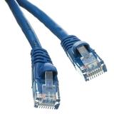 eDragon CAT5E Blue Hi-Speed LAN Ethernet Patch Cable Snagless/Molded Boot 7 Feet Pack of 5