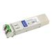 AddOn - SFP+ transceiver module (equivalent to: Ciena XCVR-S80W45) - 10 GigE - 10GBase-DWDM - LC single-mode - up to 49.7 miles - channel: 45 - 1541.35 nm - TAA Compliant