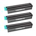 Compatible Toner Cartridge Replacement for Okidata 43979206 High Yie (Black 3-Pack)