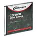 Innovera IVR85826 CD/DVD Slim Jewel Cases - Clear/Black (50/Pack)