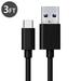 USB Type C Cable Charger FREEDOMTECH 3FT 6FT 10FT USB C to USB A Charger Cable Fast Charger Cord For Samsung Galaxy Note 8 Galaxy S8/S8+ Apple New Macbook Nexus 6P 5X Google Pixel LG G5 G6 V20