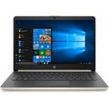 HP 14 inch Laptop (AMD Ryzen 3 3200U 4 GB DDR4-2400 SDRAM Memory 128 GB M.2 SSD HD Webcam Win 10 WhisperSilver) 14-dk0028wm