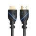 1.5ft (0.4M) High Speed HDMI Cable Male to Male with Ethernet Black (1.5 Feet/0.4 Meters) Supports 4K 30Hz 3D 1080p and Audio Return CNE451607 (2 Pack)