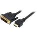 Belkin F2E8242B06 6 ft. Black 1 x HDMI Male to 1 x DVI Male HDMI to DVI Cable Male to Male