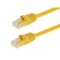 Monoprice Cat6 Ethernet Patch Cable - 7 Feet - Yellow | Network Internet Cord - RJ45 Stranded 550Mhz UTP Pure Bare Copper Wire 24AWG