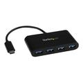 StarTech.com 4-Port USB-C Hub - Portable USB-C to 4x USB-A Hub - Bus-Powered USB 3.0 (5Gbps) Type-C Hub - USB 3.0 Port Expander