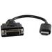 C2g 8In Hdmi To Dvi Adapter Converter Dongle - M/F Black