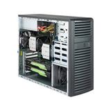 Supermicro SuperWorkstation 7039A-I - Mid tower - 3U - no CPU - RAM 0 GB - no HDD - AST2500 - Gigabit Ethernet - no OS - monitor: none - black