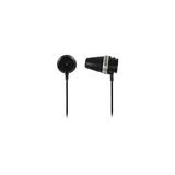 Koss In-Ear Stereophone with Microphone Element Connects to Tubular Port Black