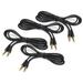 4 Pack Cache. 3.5mm male to male Stereo Audio Cable 6 ft.