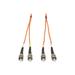 Eaton Tripp Lite Series Duplex Multimode 62.5/125 Fiber Patch Cable (ST/ST) 23M (75 ft.)