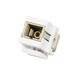 Monoprice Modular SC Fiber Optic Keystone Jack Coupler - White