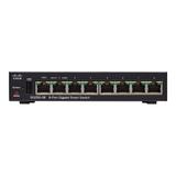 Cisco SG250-08 8-Port Gigabit Managed Smart Switch - Rack Mountable