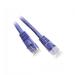 C&E 35-Feet Cat5e Snagless/Molded Boot Ethernet Patch Cable 3-Pack - Purple (CNE49226)