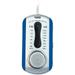 Naxa Electronics NR-721 AM/FM Mini Pocket Radio with Built-In Speaker Blue