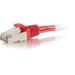 C2G 00855 20 ft. Cat 6 Red Cat6 Snagless Shielded (STP) Network Patch Cable - Red