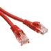 eDragon Cat5e Ethernet Patch Cable Snagless/Molded Boot 14 Feet Red Pack of 5