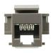 Leviton 41082-RG8 Voice Grade Modular 110-Style Quickport Jack Gray