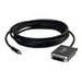 C2G 6ft Mini DisplayPort to DVI Cable - Single Link DVI-D Adapter - Black - DisplayPort cable - 6 ft