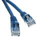 eDragon Cat6 Ethernet Patch Cable Snagless/Molded Boot Blue 14 Feet 5 Pack (ED697914)