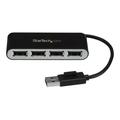 StarTech.com 4 Port USB 2.0 Hub - USB Bus Powered - Portable Multi Port USB 2.0 Splitter and Expander Hub - Small Travel USB Hub