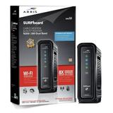 ARRIS SURFboard DOCSIS 3.0 Cable Modem / N600 Wi-Fi Dual-Band Router. Approved for XFINITY Comcast Cox Charter and most other Cable Internet providers for plans up to 150 Mbps.(SBG6580)