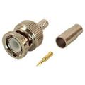 IEC BNC-RG58-PL BNC Male Coax Connector for Plenum RG58