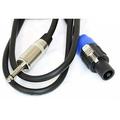 Deejay LED TBHJTS6 6 ft. 0.25 in. Speakon 4C Audio Cable