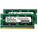 16GB 2X8GB RAM Memory for Compaq EliteBook 8770w Mobile Workstation (Dual Core Processors) Black Diamond Memory Module DDR3 SO-DIMM 204pin PC3-12800 1600MHz Upgrade
