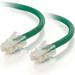 C2G 5ft Cat6 Non-Booted Unshielded (UTP) Ethernet Network Patch Cable - Green - patch cable - 5 ft - green