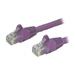 StarTech N6PATCH9PL StarTech.com Cat6 Patch Cable - 9 ft. - Purple Ethernet Cable - Snagless RJ45 Cable - Ethernet Cord - Cat 6 Cable