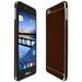 skinomi techskin - dark wood skin & screen protector for blu grand m