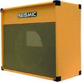 Seismic Audio Luke-1x12V Empty 12 Guitar Cabinet Orange Tolex/Wheat Cloth Grill